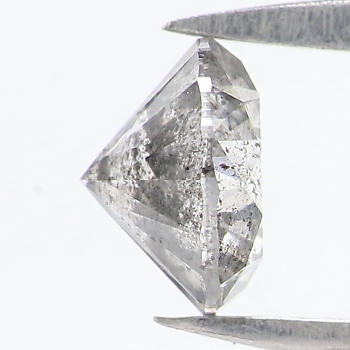 0.71 CT Natural Loose Round Shape Diamond Salt And Pepper Round Cut Diamond 5.50 MM Natural Loose Diamond Round Brilliant Cut Diamond LQ2565