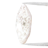 Natural Loose Slice Salt And Pepper Diamond Black Grey Color 1.74 CT 19.00 MM Slice Shape Rose Cut Diamond L9771