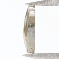 Natural Loose Cushion Gray Color Diamond 0.70 CT 6.60 MM Cushion Shape Rose Cut Diamond L7126
