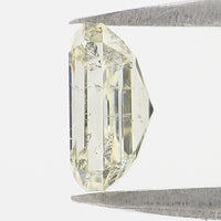Natural Loose Emerald Shape White - J Color Diamond 1.16 CT 6.67 MM Emerald Shape Rose Cut Diamond L2661