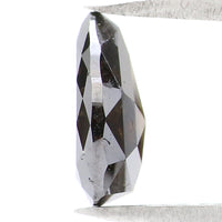 Natural Loose Pear Dark Brown Color Diamond 1.25 CT 8.55 MM Pear Shape Rose Cut Diamond L8238