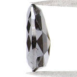 Natural Loose Pear Dark Brown Color Diamond 1.25 CT 8.55 MM Pear Shape Rose Cut Diamond L8238