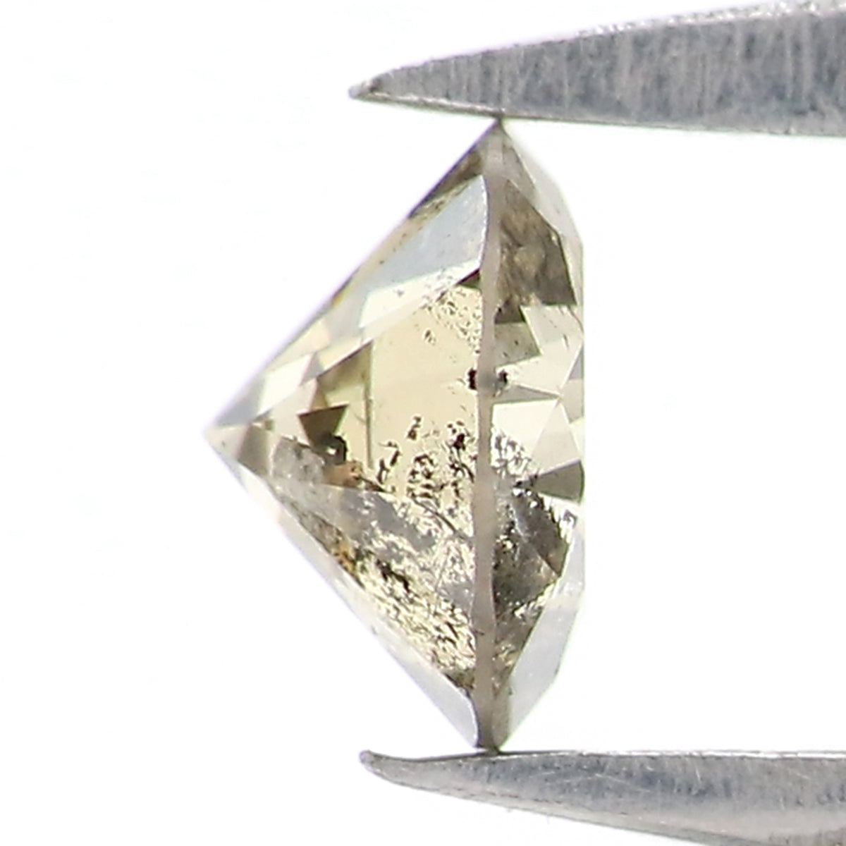 0.36 Ct Natural Loose Round Shape Diamond Light Green Color Round Cut Diamond 4.65 MM Natural Green Color Round Brilliant Cut Diamond KQ2595