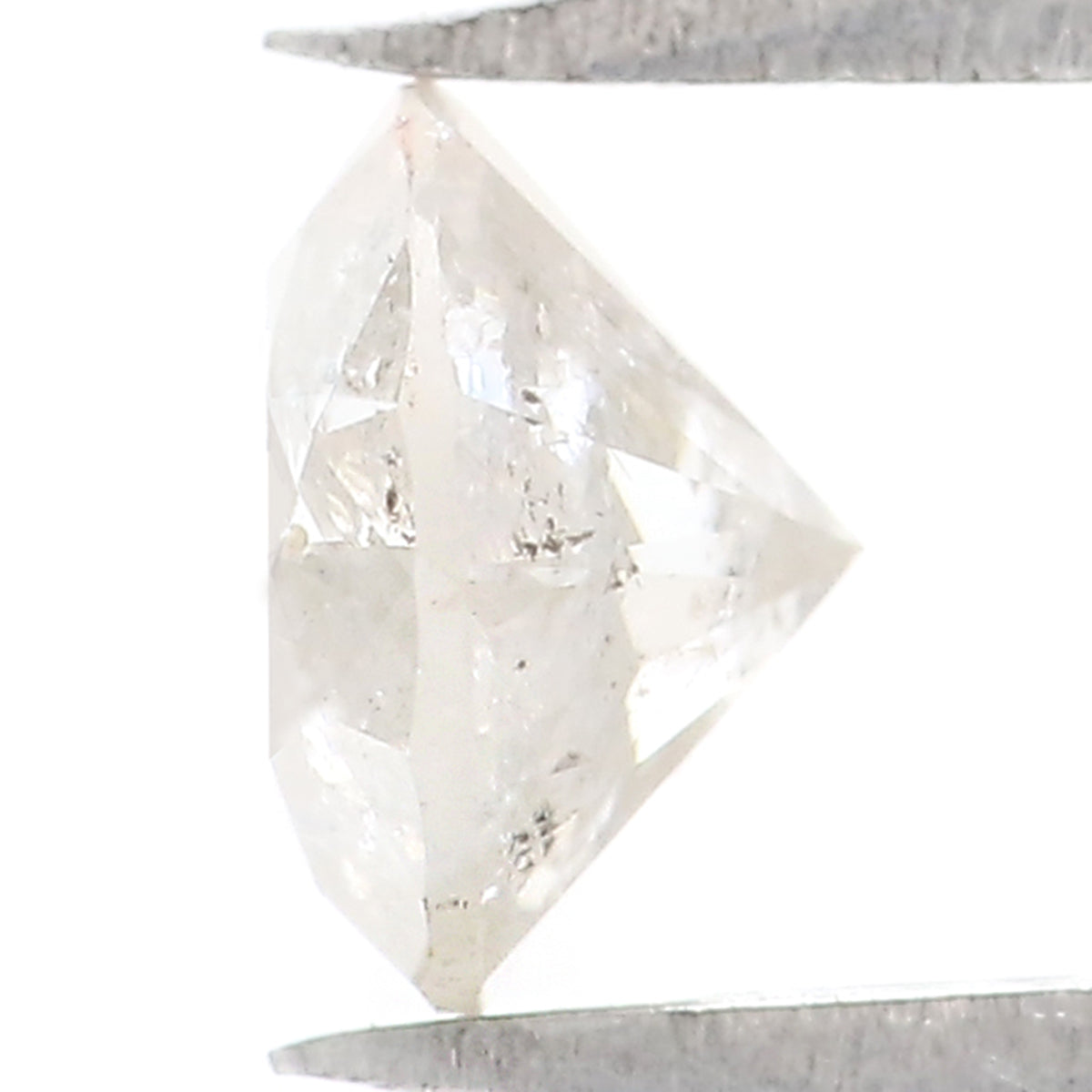 Natural Loose Round White Milky Color Diamond 0.72 CT 5.50 MM Round Shape Brilliant Cut Diamond KR1810