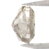 Natural Loose Cushion Gray Color Diamond 0.51 CT 4.60 MM Cushion Shape Rose Cut Diamond KR1812