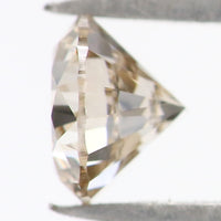 Natural Loose Round Rose Cut Brown Color Diamond 0.30 CT 4.10 MM Rose Cut Shape Diamond L2173