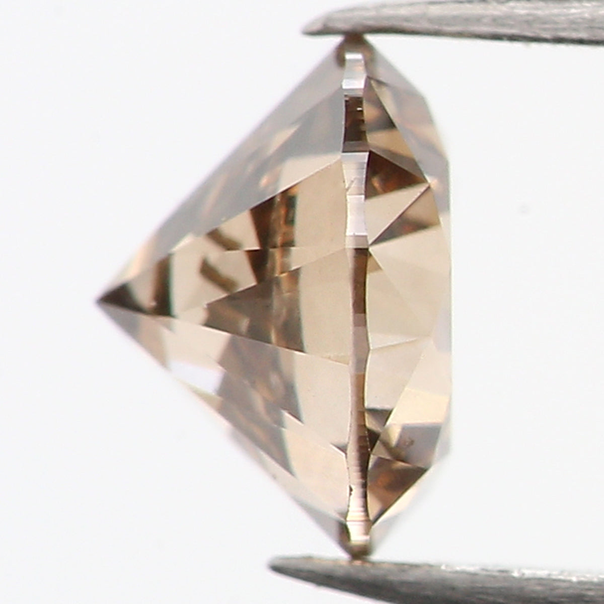 0.32 Ct Natural Loose Round Shape Diamond Brown Color Round Cut Diamond 4.25 MM Natural Loose Brown Color Round Brilliant Cut Diamond LQ838