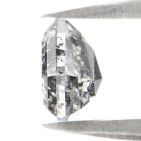 Natural Loose Shield Salt And Pepper Diamond Black Grey Color 1.05 CT 5.88 MM Shield Shape Rose Cut Diamond KDL2673