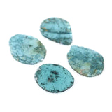Natural Loose Slice Blue Color Diamond 1.59 CT 9.20 MM Slice Shape Rose Cut Diamond L777
