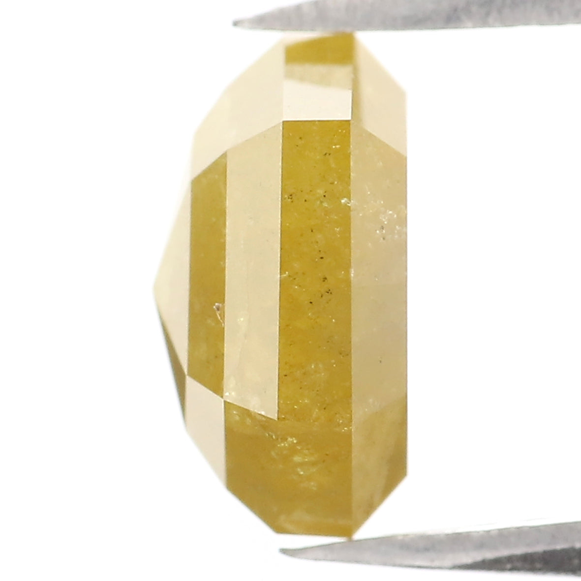 2.77 CT Natural Loose Hexagon Shape Diamond Yellow Color Hexagon Cut Diamond 8.95 MM Natural Loose Hexagon Shape Rose Cut Diamond LQ2090