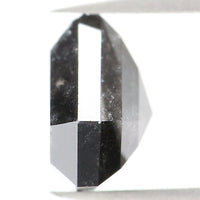 Natural Loose Shield Salt And Pepper Diamond Black Grey Color 3.03  CT 8.20 MM Shield Shape Rose Cut Diamond KDL1117