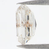Natural Loose Emerald Diamond White - G Color 1.05 CT 6.28 MM Emerald Shape Rose Cut Diamond KDL2581