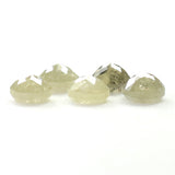 Natural Loose Rose Cut Diamond Grey Color 1.15 CT 3.50 MM Round Rose Cut Shape Diamond KR1293