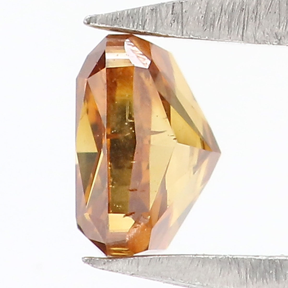 0.23 CT Natural Loose Cushion Shape Diamond Yellow Brown Color Cushion Diamond 3.75 MM Natural Diamond Cushion Brilliant Cut Diamond LQ8610
