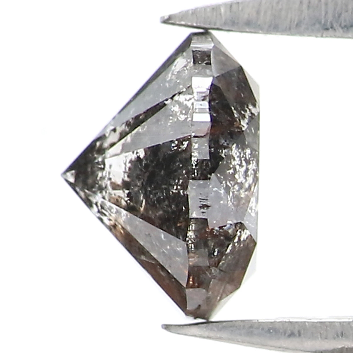 0.89 CT Natural Loose Round Shape Diamond Black Color Round Cut Diamond 5.85 MM Natural Brown Diamond Round Brilliant Cut Diamond LQ2564