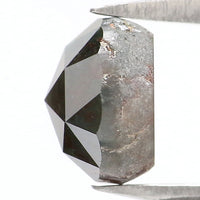 Natural Loose Round Rose Cut Green Brown Color Diamond 2.30 CT 7.30 MM Rose Cut Shape Diamond L5917