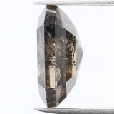 1.54 Natural Loose Diamond, Hexagon Diamond, Salt and Pepper Diamond, Rose Cut Diamond, Antique Diamond, Geometric Diamond, KDL861