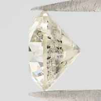 Natural Loose Round Brilliant Cut Diamond White - J Color 0.62 CT 5.28 MM Round Shape Brilliant Cut Diamond L2643