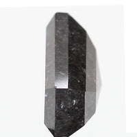1.31 CT Natural Loose Diamond, Shield Cut Diamond, Salt And Pepper Diamond, Black Diamond , Grey Diamond, Antique Rose Cut Diamond KDL254