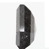 1.31 CT Natural Loose Diamond, Shield Cut Diamond, Salt And Pepper Diamond, Black Diamond , Grey Diamond, Antique Rose Cut Diamond KDL254