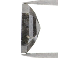 Natural Loose Emerald Shape Black Grey Color Diamond 1.40 CT 8.00 MM Emerald Shape Rose Cut Diamond L7127