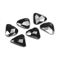 Natural Loose Slice Black Color Diamond 1.18 CT 5.50 MM Slice Shape Rose Cut Diamond L2672