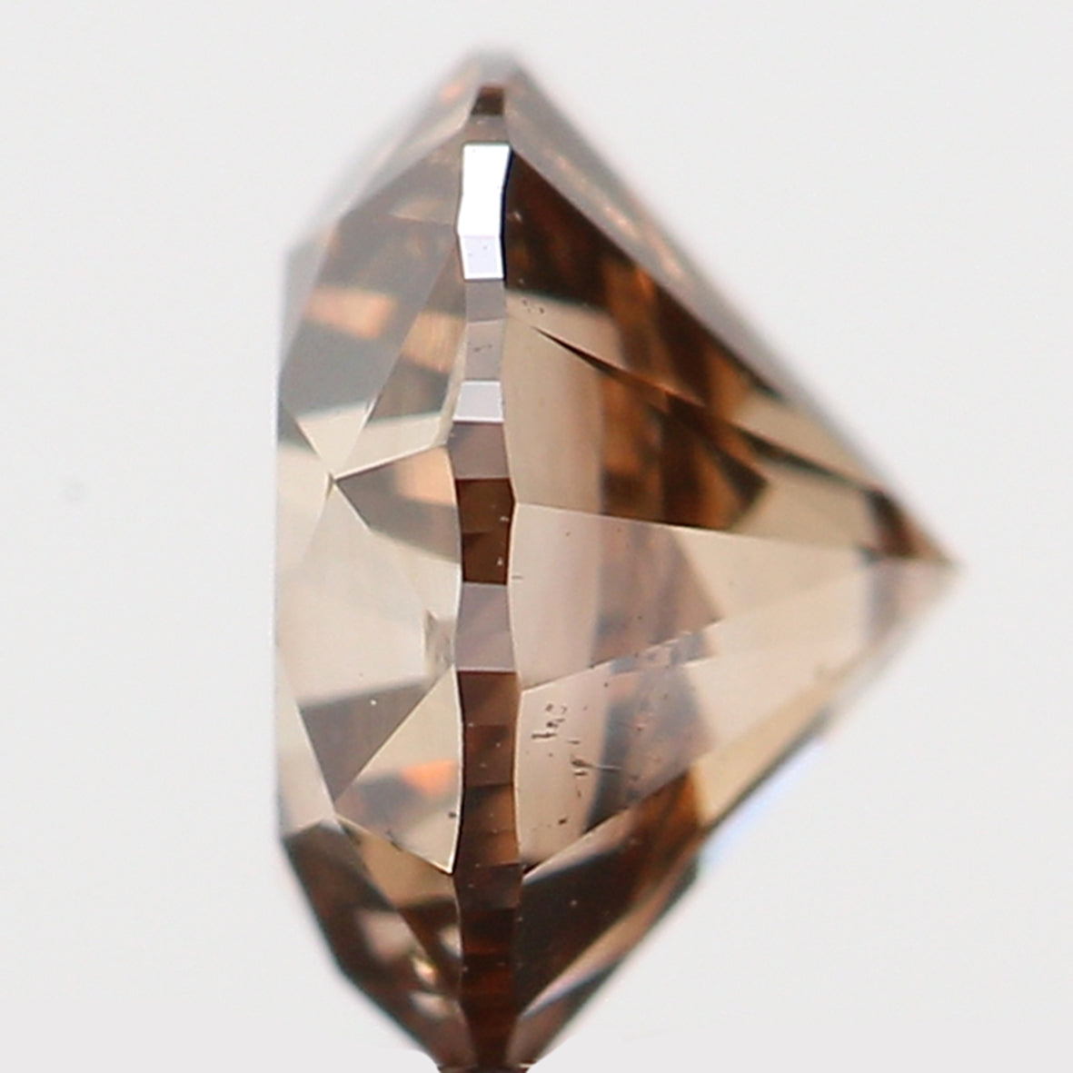 0.28 Ct Natural Loose Round Shape Diamond Brown Color Round Cut Diamond 4.05 MM Natural Loose Brown Color Round Brilliant Cut Diamond KQ2294