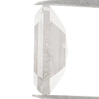 Natural Loose Hexagon Grey Color Diamond 0.76 CT 6.50 MM Hexagon Shape Rose Cut Diamond KDL1121