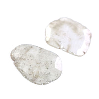 Natural Loose Slice Ice Grey Color Diamond 1.04 CT 9.50 MM Slice Shape Rose Cut Diamond L7692