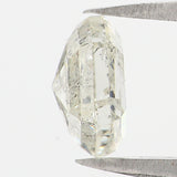 Natural Loose Hexagon Diamond White - J Color 1.12 CT 6.84 MM Hexagon Shape Rose Cut Diamond KDL2683