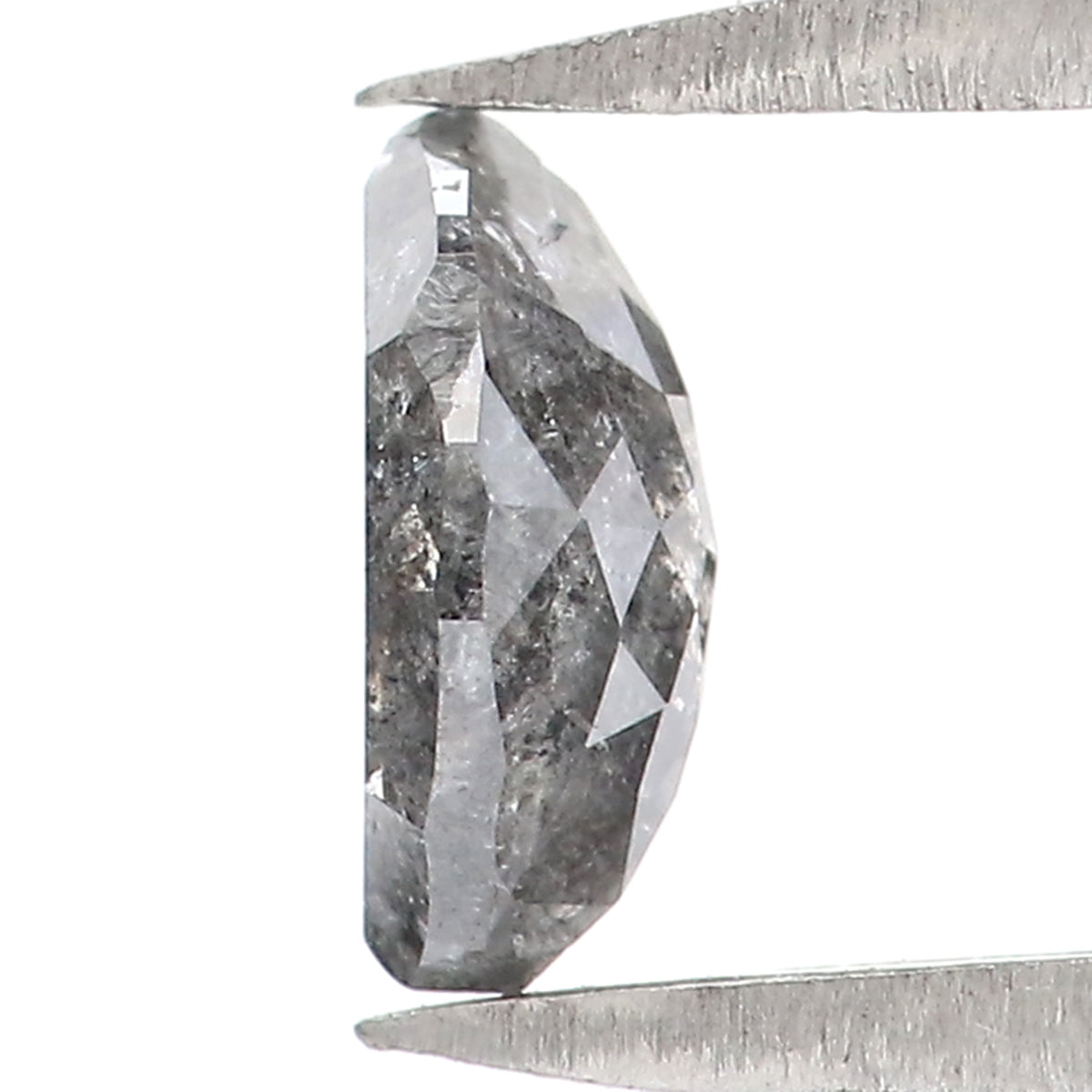0.39 CT Natural Loose Marquise Shape Diamond Salt And Pepper Marquise Rose Cut Diamond 5.70 MM Black Grey Color Marquise Cut Diamond LQ8833