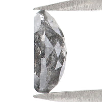 Natural Loose Marquise Salt And Pepper Diamond Black Grey Color 0.39 CT 5.70 MM Marquise Shape Rose Cut Diamond L8833