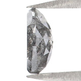 Natural Loose Marquise Salt And Pepper Diamond Black Grey Color 0.39 CT 5.70 MM Marquise Shape Rose Cut Diamond L8833