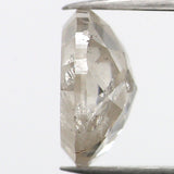 1.13 Ct Natural Loose Diamond, Rose Cut Diamond, Grey Rose Cut, Round Cut Diamond, Rustic Diamond, Round Shape Diamond, L695