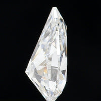 0.51 CT Natural Loose Diamond, Pear Diamond, White Diamond, Rustic Diamond, Pear Cut Diamond, Rose Cut Diamond, Fancy Color Diamond KDL9755