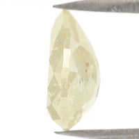 Natural Loose Pear Yellow Color Diamond 1.44 CT 8.30 MM Pear Shape Rose Cut Diamond KDL5188