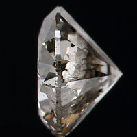 0.42 Ct Natural Loose Diamond, White Diamond, Round Diamond, Round Brilliant Cut Diamond, Sparkling Diamond, Rustic Diamond L027