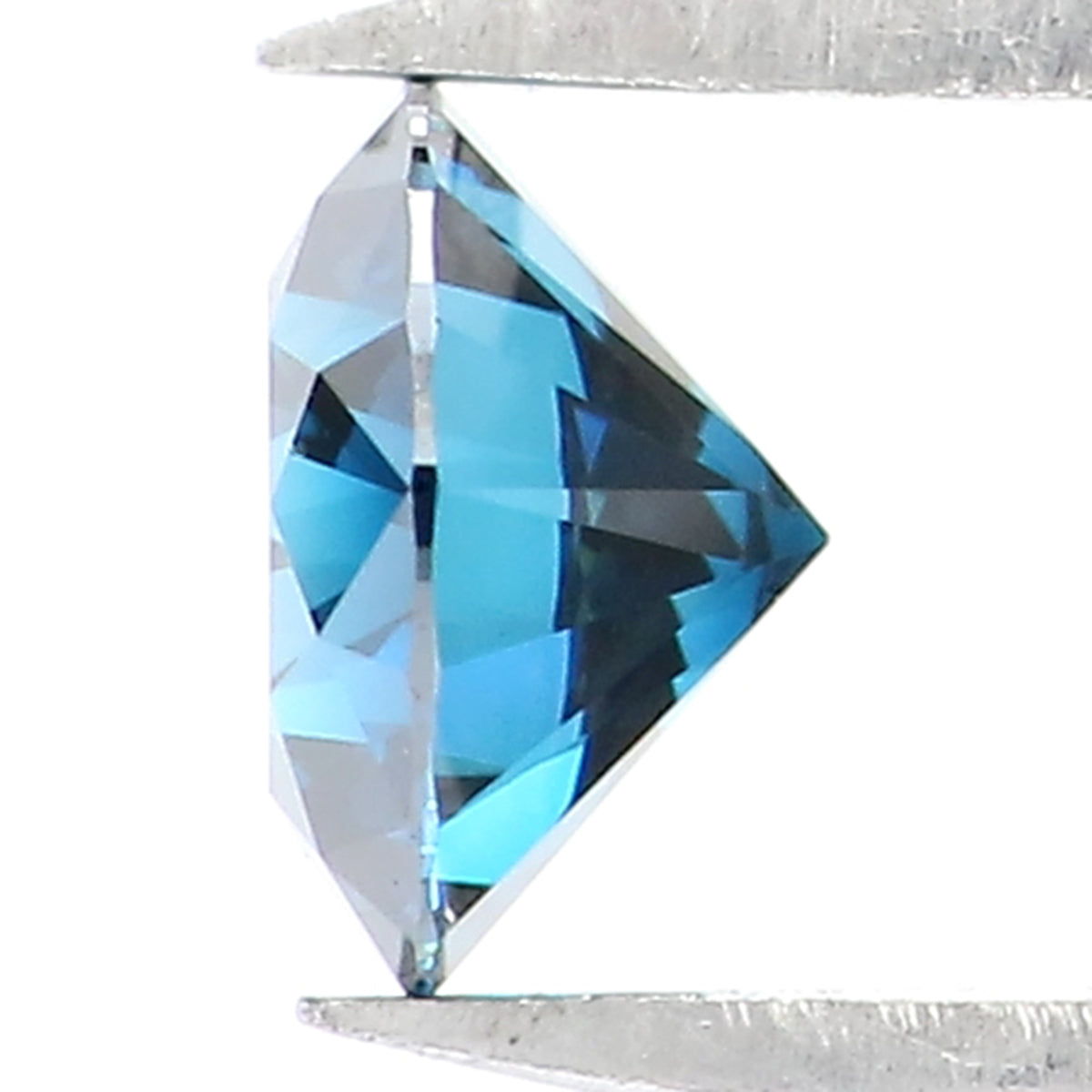 0.30 CT Natural Loose Round Shape Diamond Blue Color Round Cut Diamond 4.35 MM Natural Blue Color Diamond Round Brilliant Cut Diamond LQ1881