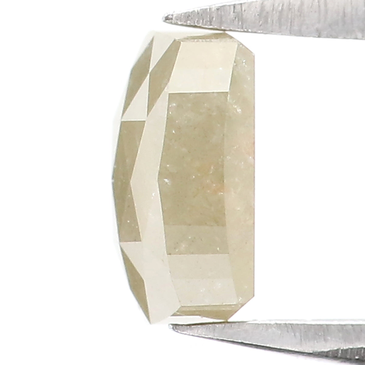 1.42 CT Natural Loose Square Shape Diamond Grey Square Cut Diamond 6.20 MM Natural Loose Grey Color Diamond Square Rose Cut Diamond LQ7873