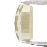 Natural Loose Square Grey Color Diamond 1.42 CT 6.20 MM Square Shape Rose Cut Diamond L7873