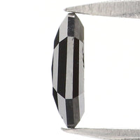 Natural Loose Hexagon Diamond, Hexagon Black Color Diamond, Natural Loose Diamond, Hexagon Rose Cut Diamond 0.45 CT Hexagon Shape KR2640
