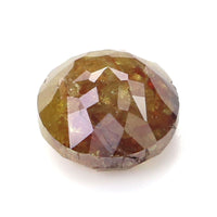 Natural Loose Rose Cut Yellow Brown Color Diamond 1.07 CT 5.80 MM Round Rose Cut Shape Diamond L9962