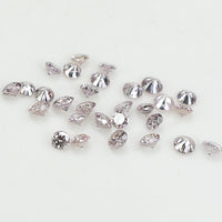 Natural Loose Round Pink Color Diamond 0.81 CT 1.70 MM Round Shape Brilliant Cut Diamond L954
