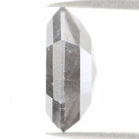 Natural Loose Hexagon Grey Color Diamond 2.28 CT 9.10 MM Hexagon Shape Rose Cut Diamond KDL1162