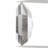 Natural Loose Hexagon Grey Color Diamond 2.28 CT 9.10 MM Hexagon Shape Rose Cut Diamond KDL1162