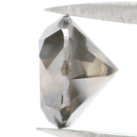 Natural Loose Round Diamond Grey Color 1.15 CT 6.20 MM Round Shape Brilliant Cut Diamond L8386