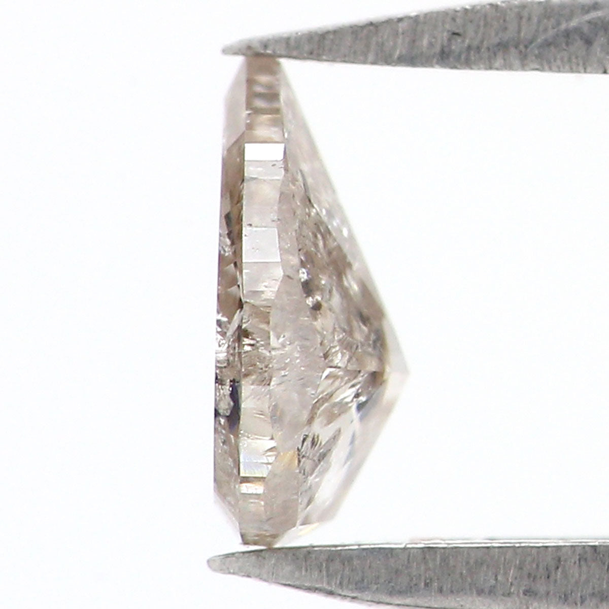 0.36 CT Natural Loose Pear Shape Diamond Grey Color Pear Diamond 5.40 MM Natural Loose Grey Color Diamond Pear Brilliant Cut Diamond KQ117