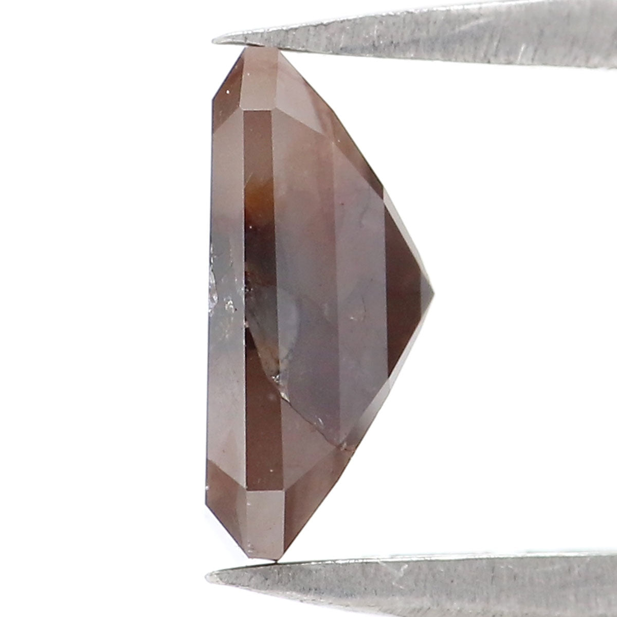 1.36 CT Natural Loose Emerald Shape Diamond Brown Color Emerald Cut Diamond 7.80 MM Natural Loose Grey Color Emerald Rose Cut Diamond LQ7129