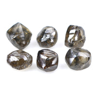 Natural Loose Rough Dark Brown Color Diamond 2.40 CT 4.10 MM Rough Shape Rose Cut Diamond KDL7964