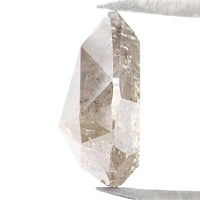 Natural Loose Pear Diamond Grey Color 0.98 CT 7.30 MM Pear Shape Rose Cut Diamond L7712